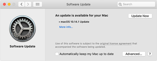 Actualizar iTunes en Mac