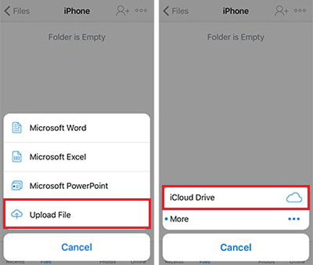 Copia de copias de seguridad de archivos de iPhone a Dropbox