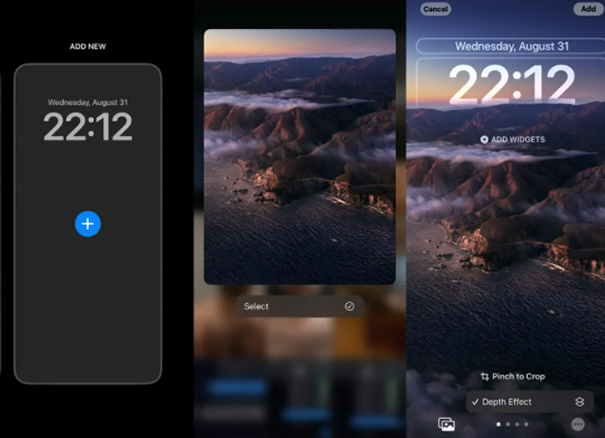 Utilice el efecto de profundidad iOS 16