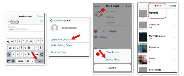 Cómo desbloquear iPhone sin computadora Abrir foto