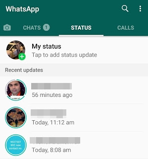 Ver el estado de WhatsApp