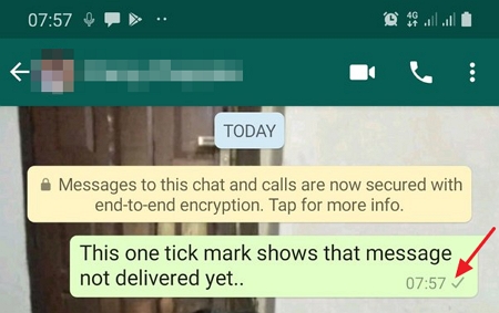 whatsapp un cheque