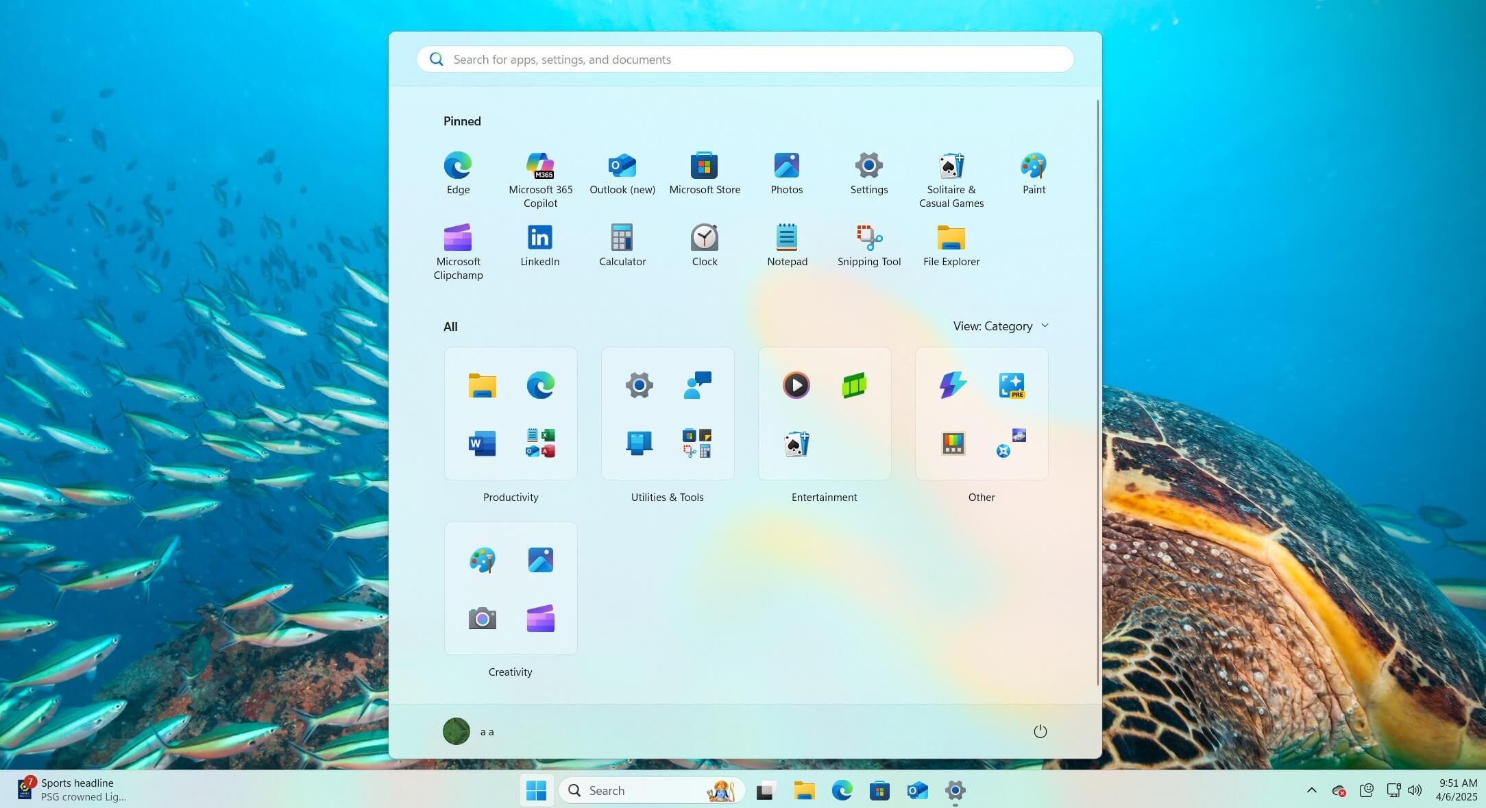Windows 11 start menu categories 1.jpg