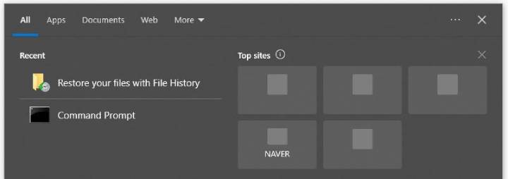 Restaurar sus archivos con el historial de archivos